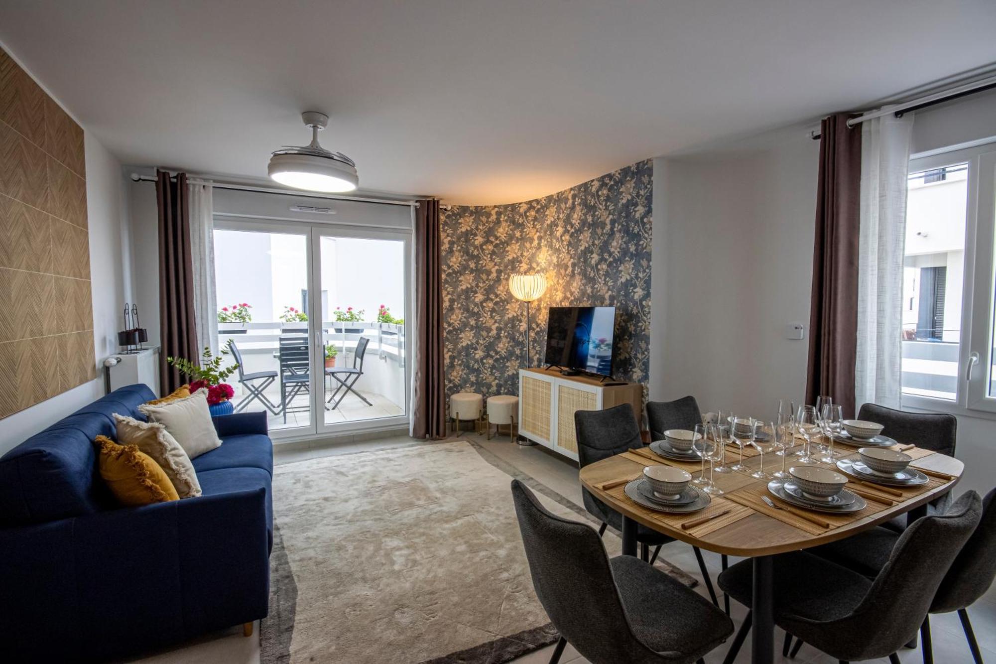Appartement Cosy Aux Portes De Disney - 7 Pers Chessy  Zewnętrze zdjęcie