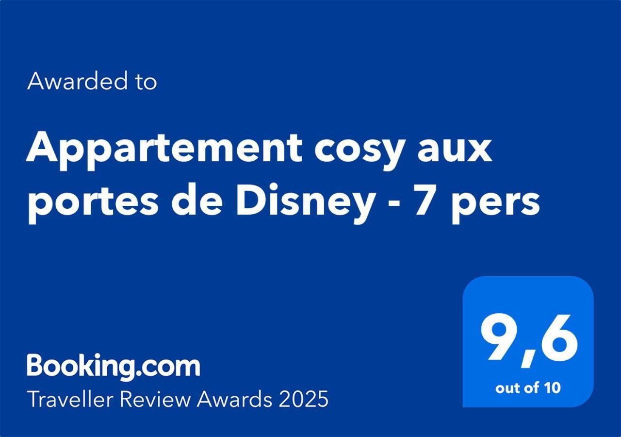 Appartement Cosy Aux Portes De Disney - 7 Pers Chessy  Zewnętrze zdjęcie